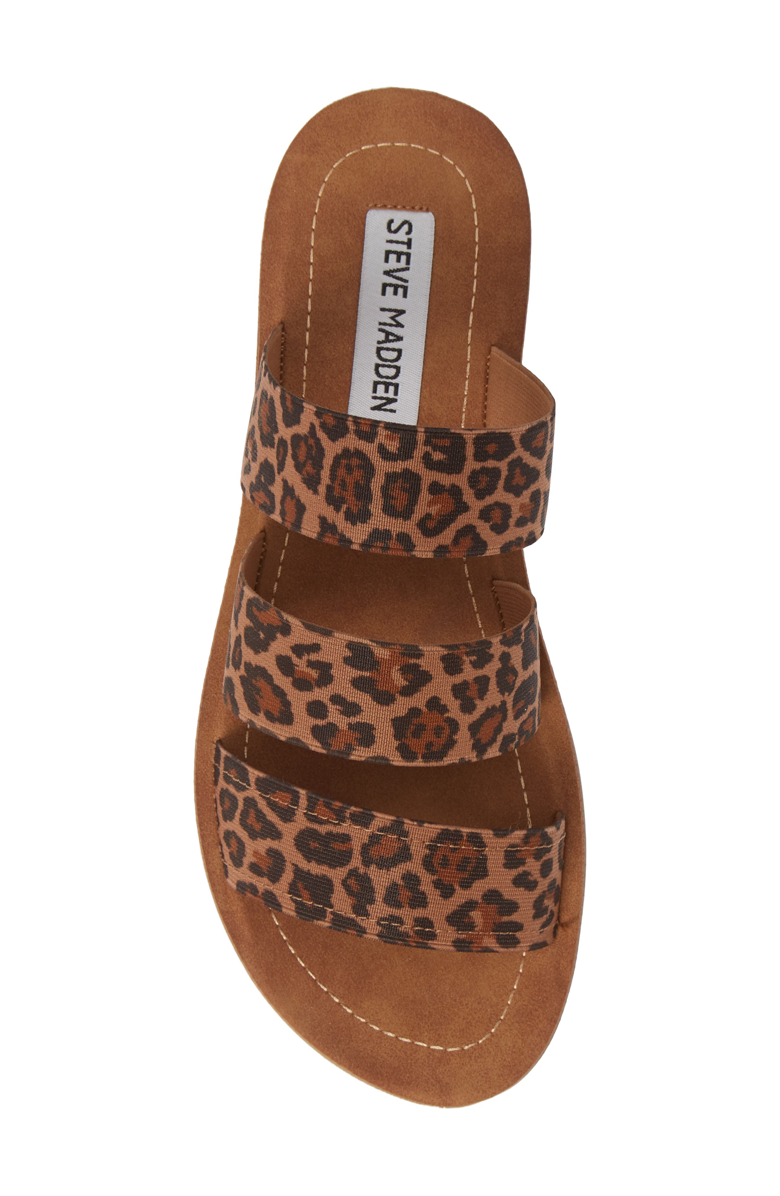Pascale Slide Sandal, Alternate, color, LEOPARD PRINT