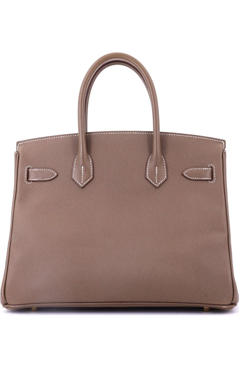 Pre-Owned Hermes Birkin Handbag Grey Epsom with Gold Hardware 30, Alternate, color, Etoupe