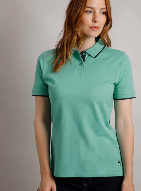 Pammie Pique Polo Shirt