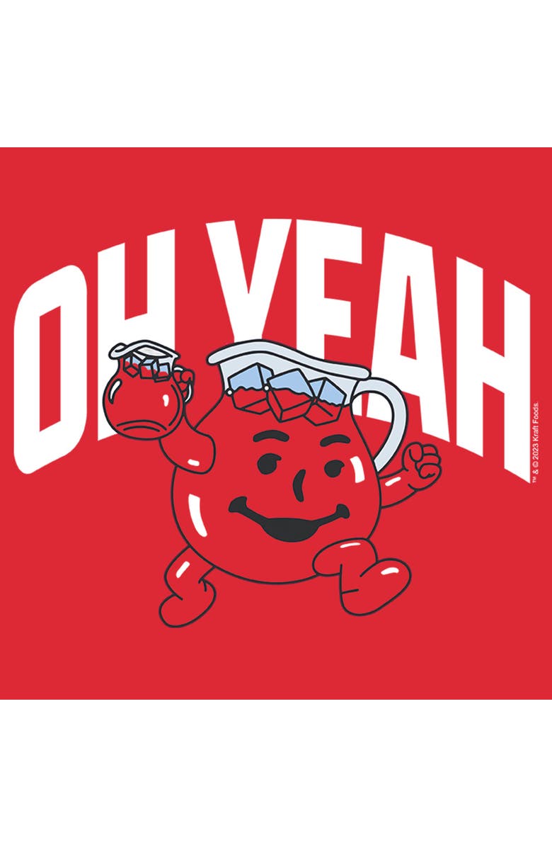 Kool-Aid Men's Kool-Aid Oh Yeah Man  Graphic T-Shirt, Alternate, color, Red Heather