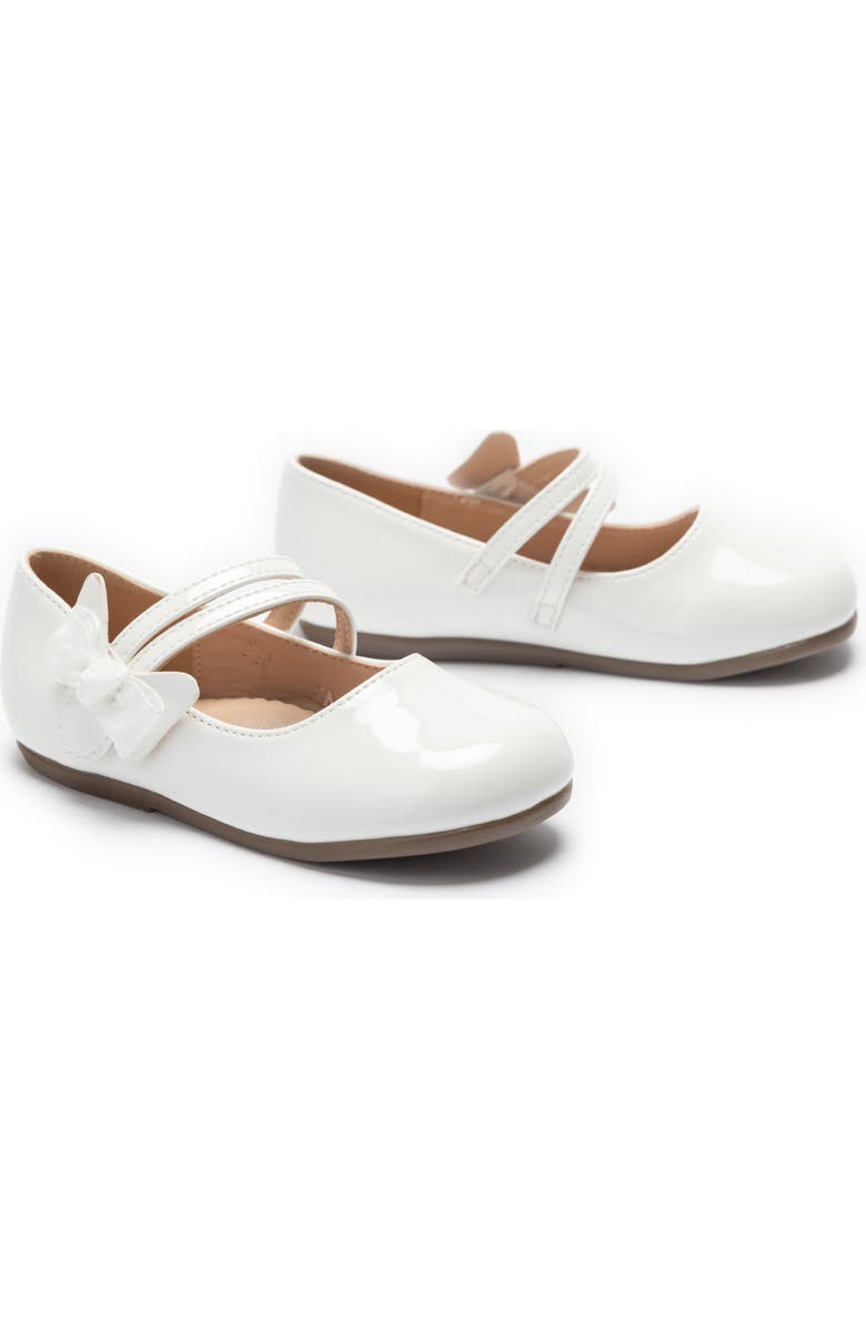 Tulleen Evelina Bow Shoes, Alternate, color, White
