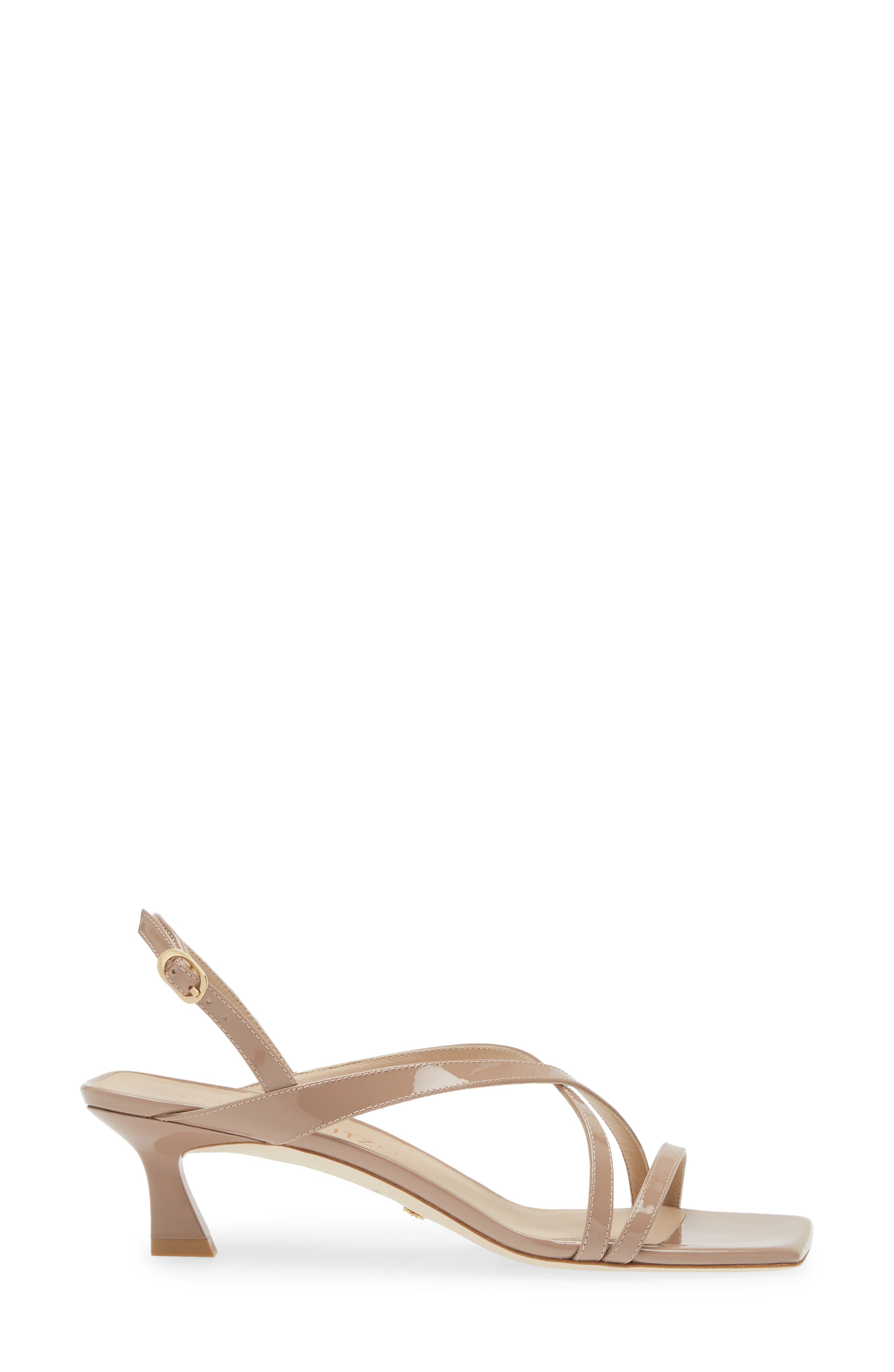 Stuart Weitzman Oasis 50 Slingback Sandal, Alternate, color, Fawn