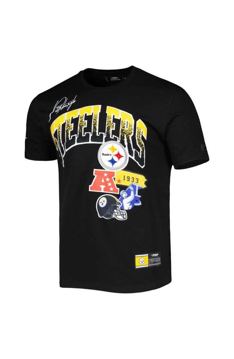 PRO STANDARD Men's Pro Standard Black Pittsburgh Steelers Hometown Collection T-Shirt, Alternate, color, Black