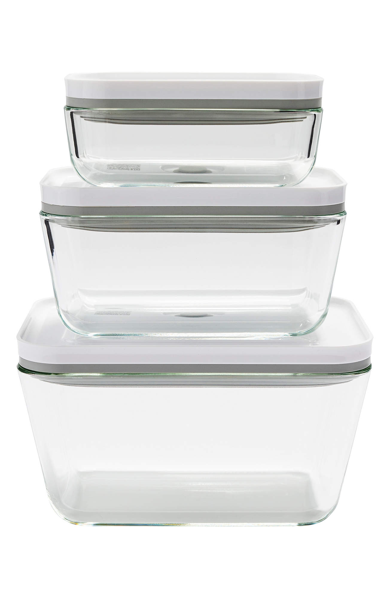 ZWILLING Fresh & Save 3-Piece Glass Vacuum Container Set - Multi-Colored
