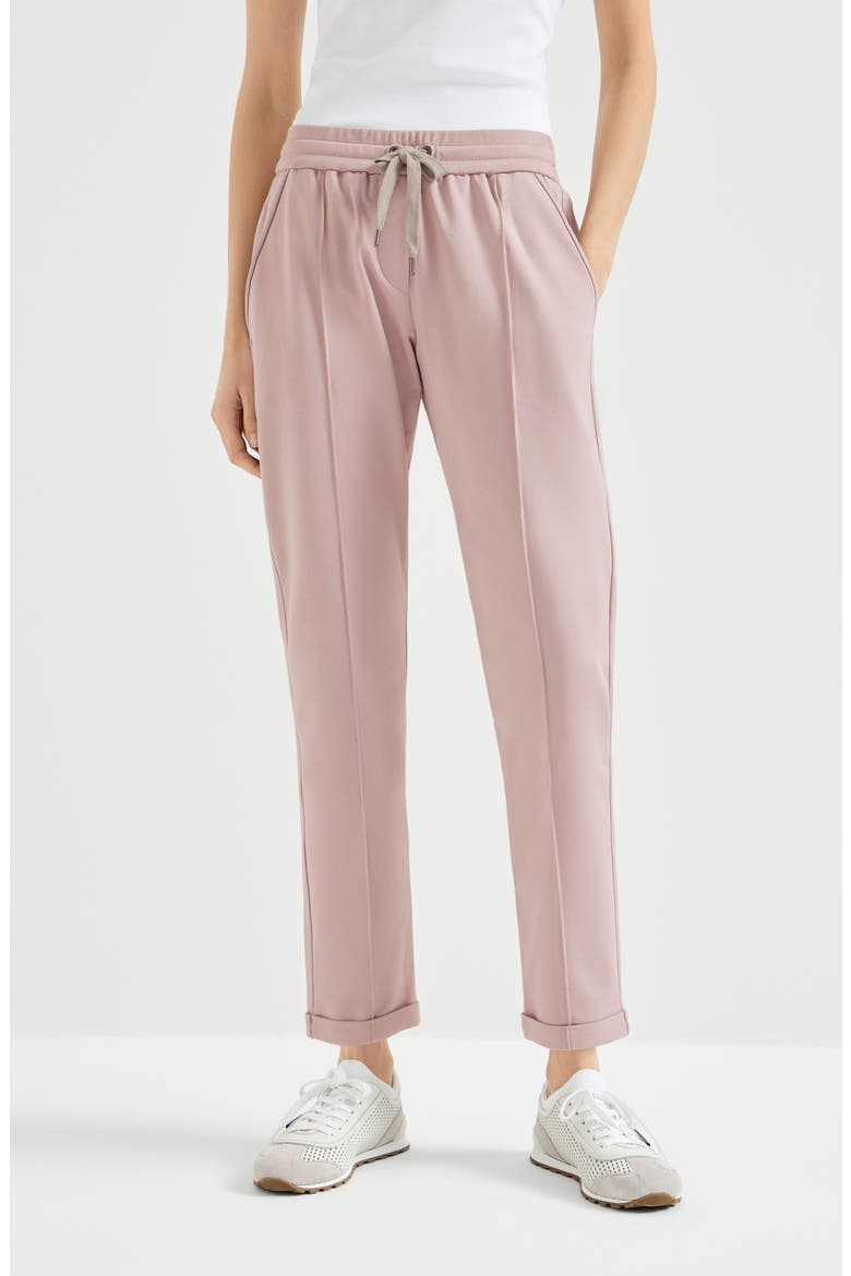 Track trousers with monili, Main, color, Pink