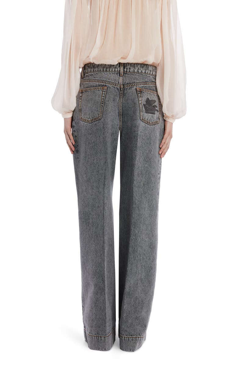 Etro Wide Leg Jeans, Alternate, color,