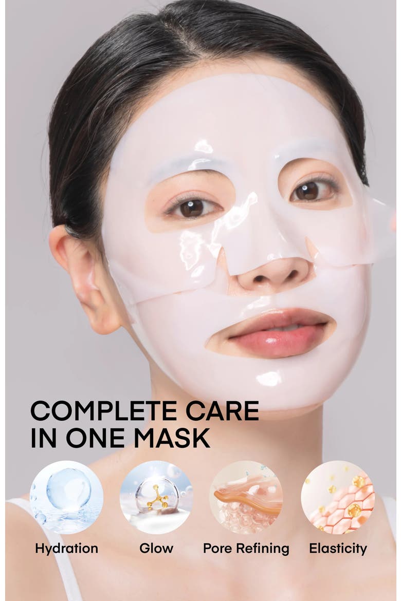 Bio-Collagen Deep Hydration Mask, Alternate, color, 4pc.