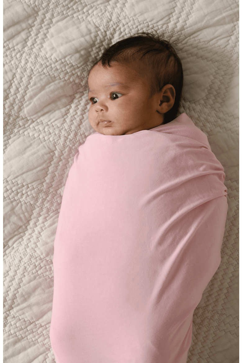 Swaddle Blanket, Alternate, color, Light Mauve
