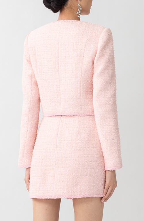 SAU LEE SAU LEE ABBIE METALLIC TWEED JACKET 