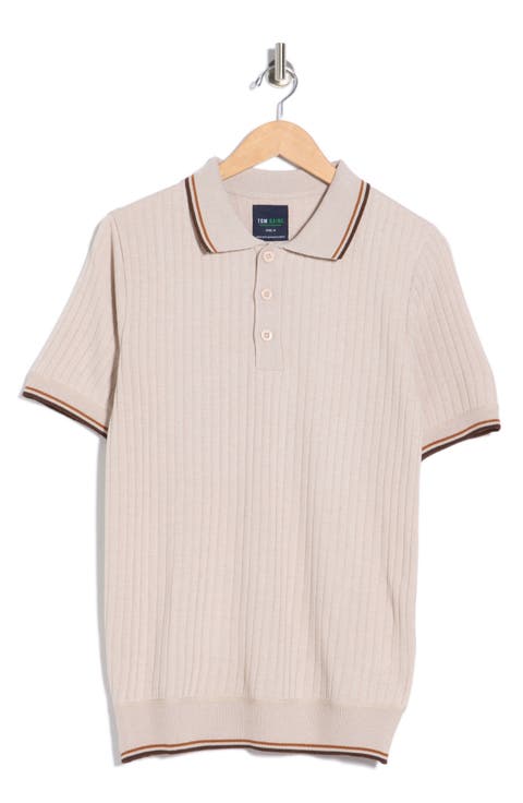 Knit Polo Sweater