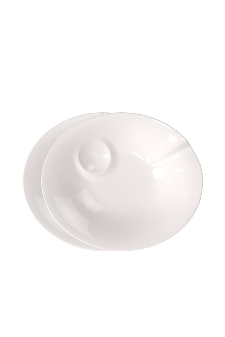 Pasta Passion Spaghetti Plate Pair, Main, color, white