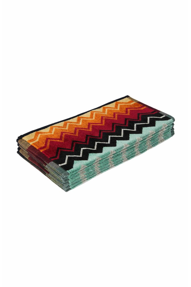 Giacomo Face Towels 30x30 Cm 6 Pieces, Alternate, color, Orange