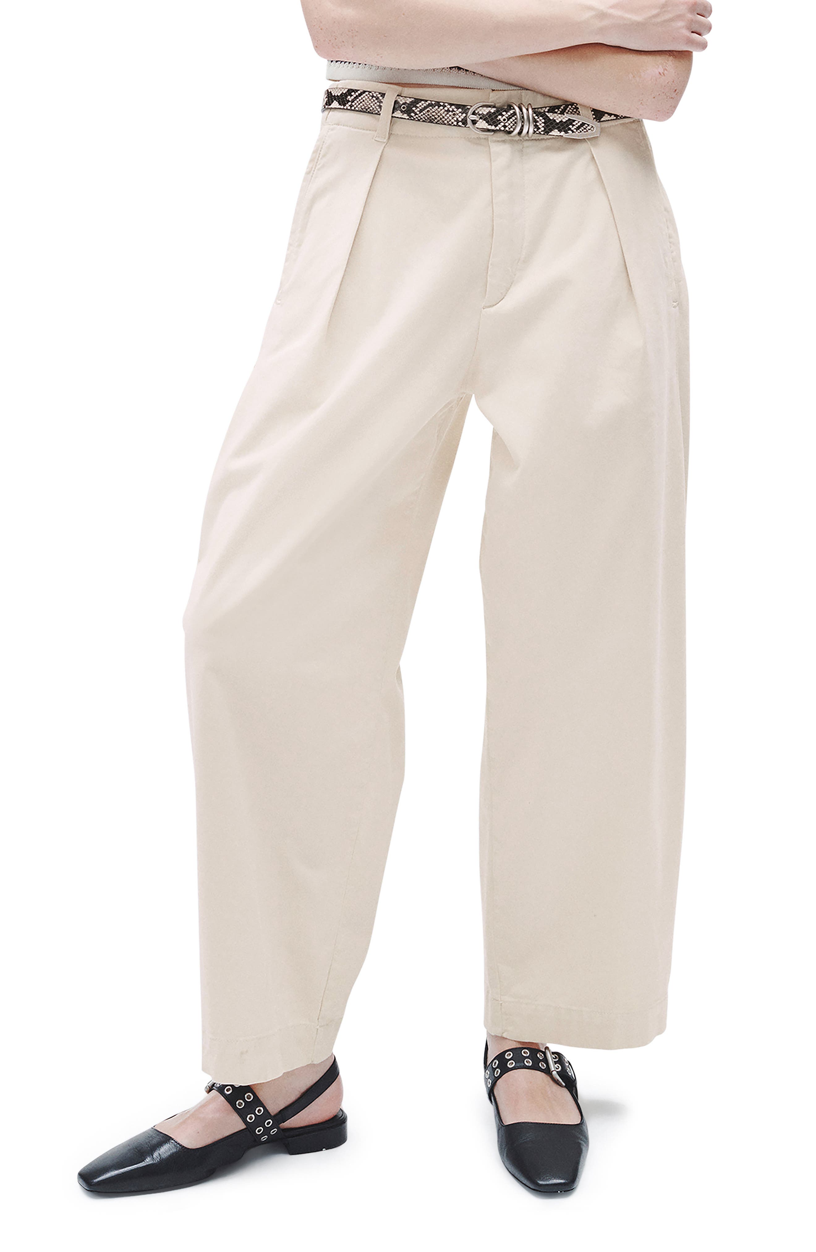 rag & bone Donovan Mid Rise Straight Leg Pants