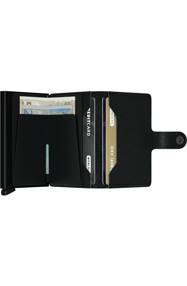 Secrid Miniwallet Crisple, Alternate, color, Black