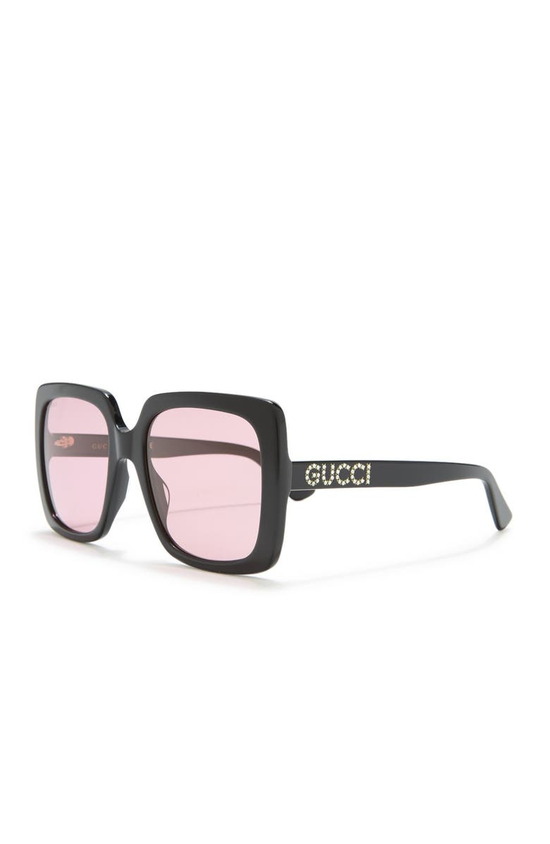 Gucci 54mm Square Sunglasses, Alternate, color,