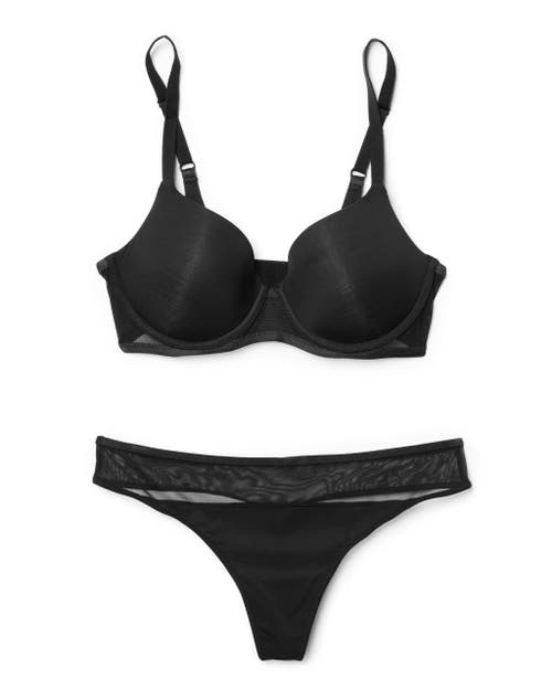 Adore Me Fallon Contour Full Coverage Bra In Black