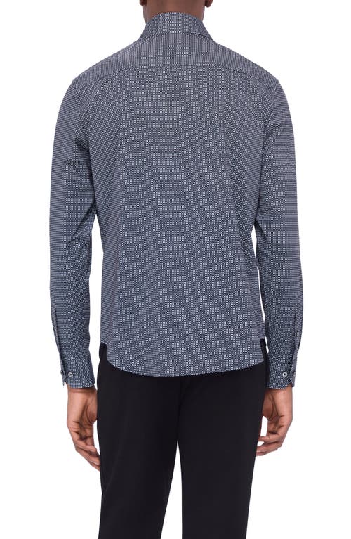 Bugatchi Ooohcotton® Devon Button-up Shirt In Black