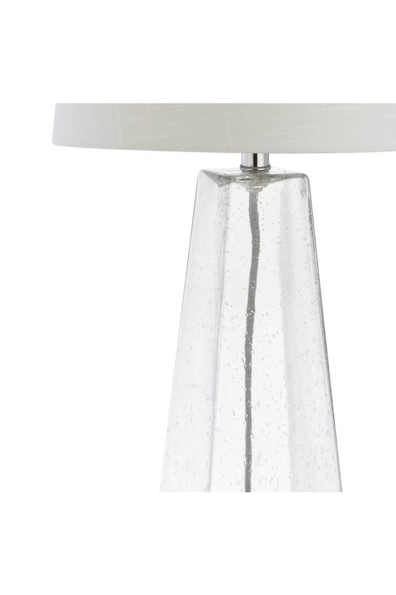 Dylan 28.5" Glass LED Table Lamp, Clear, Alternate, color, Clear