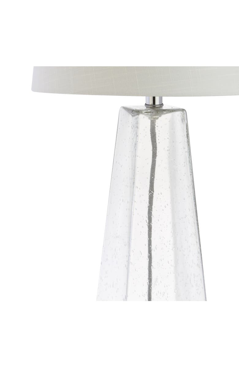 JONATHAN Y Dylan 28.5" Glass LED Table Lamp, Clear, Alternate, color, Clear