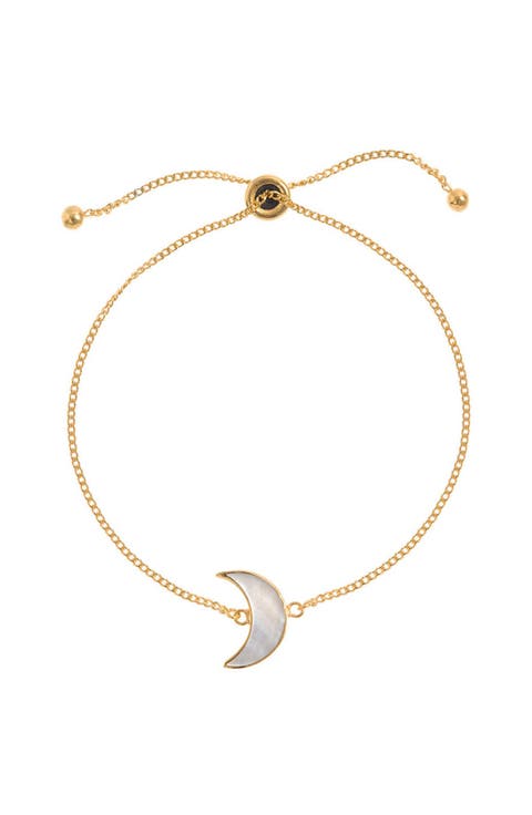 Adjustable Moon Bracelet