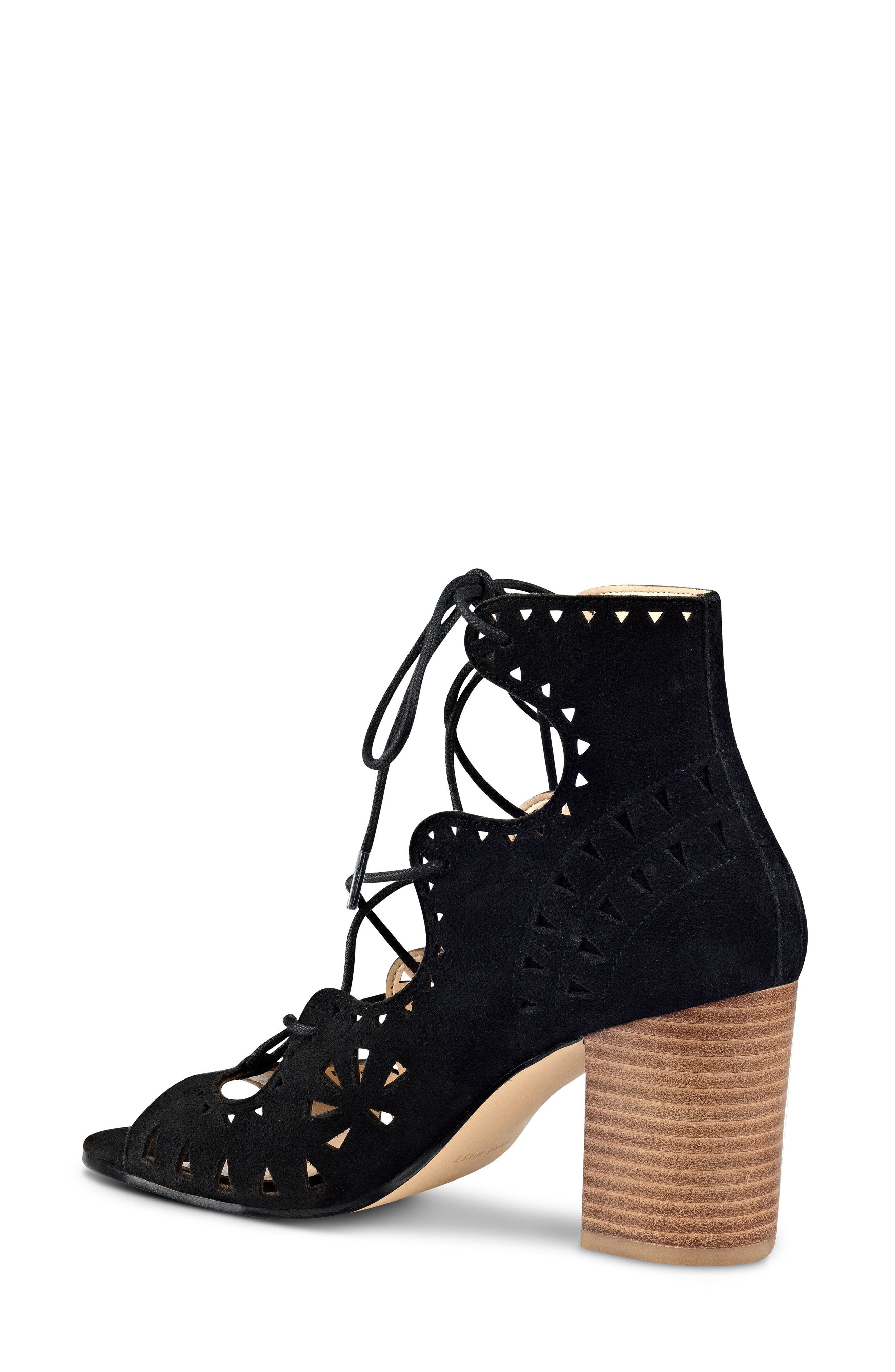 Nine West Gweniah Ghillie Lace Gladiator Sandal, Alternate, color, 