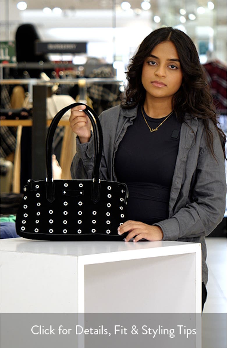 Industry Suede Shoulder Bag, sales video thumbnail