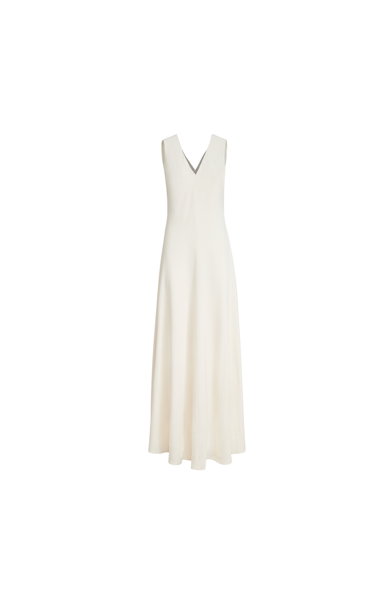 Brunello Cucinelli Fluid dress, Main, color, Chalk