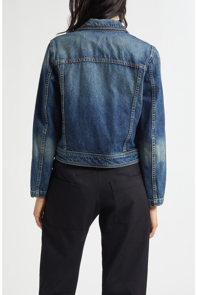 Georgy Denim Jacket, Alternate, color, SIMON WASH