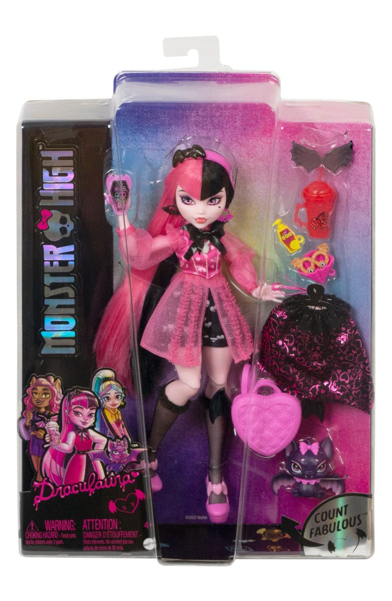 Mattel Monster High Draculaura Doll, Alternate, color,