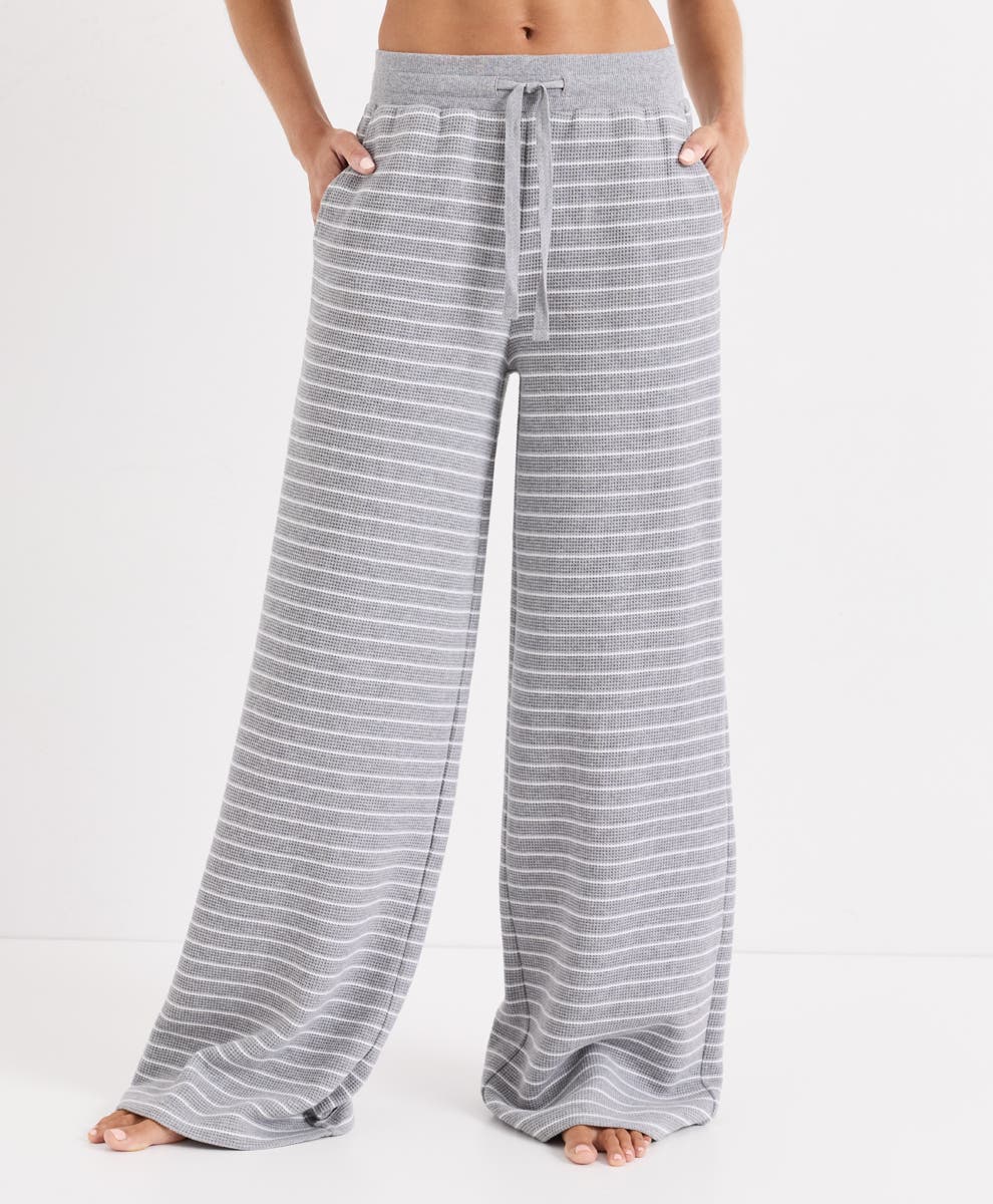 Heather Grey Stripe