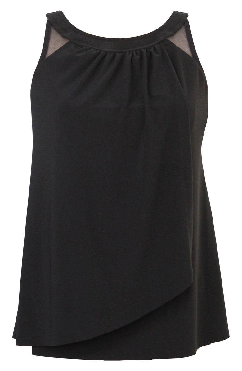 Miraclesuit<sup>®</sup> Illusionists Ursula Swim Top, Alternate, color, Black