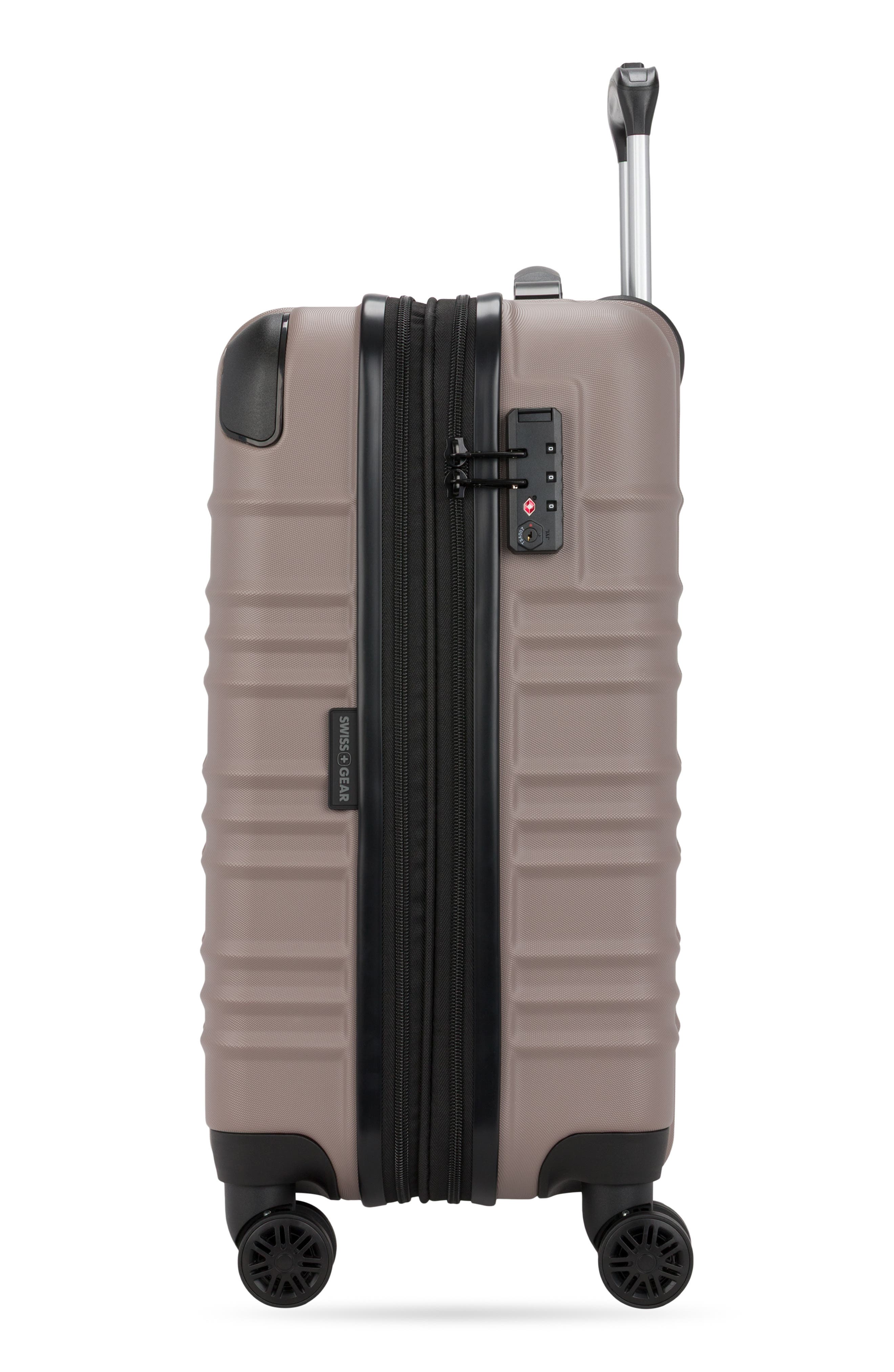 SWISSGEAR 20-Inch Hardside Spinner Carry-On Luggage, Alternate, color, Cinder