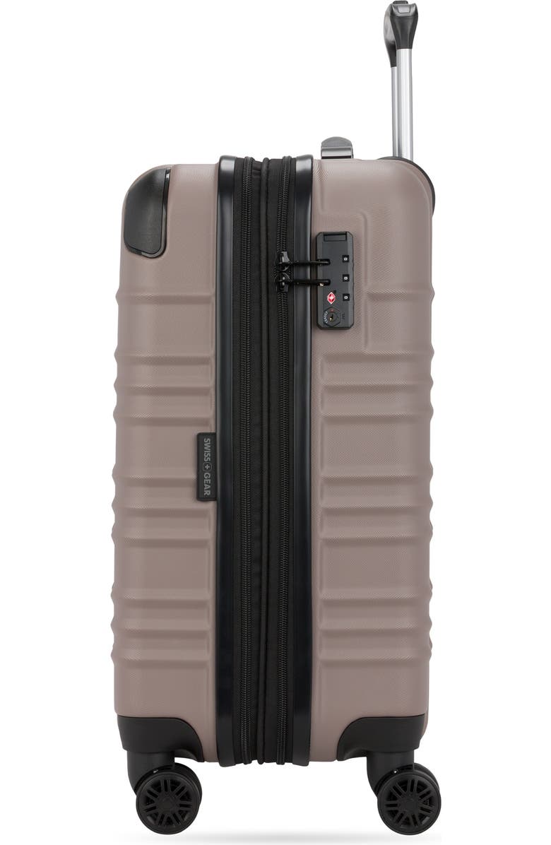 SWISSGEAR 20-Inch Hardside Spinner Carry-On Luggage, Alternate, color, Cinder