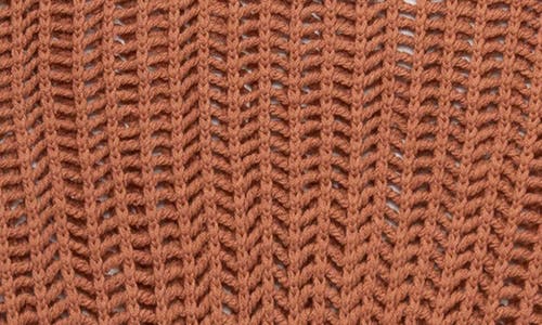 DELUC DELUC EINAR CROP OPEN STITCH SWEATER
