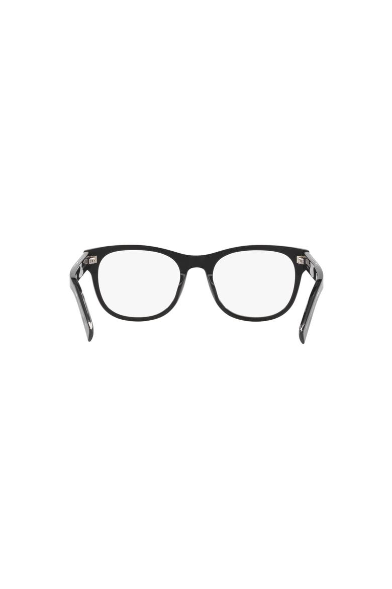 55mm Rectangle optical glasses, Alternate, color, Black