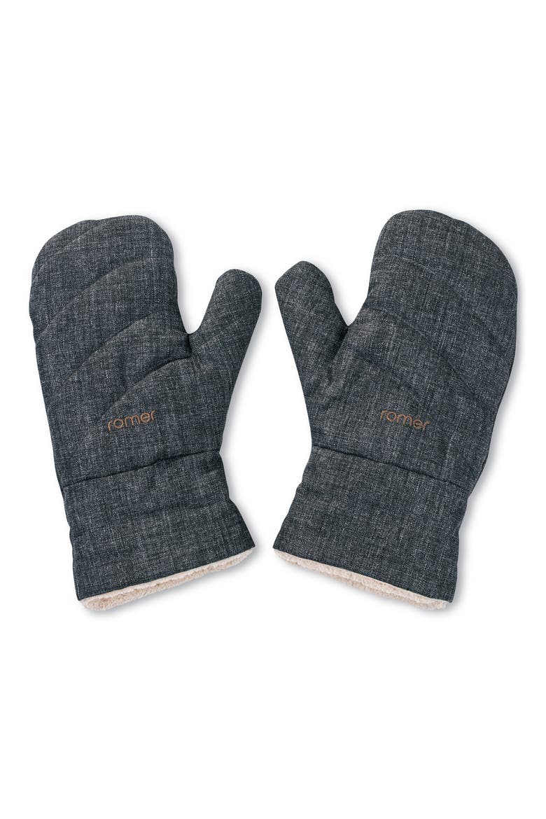 Mittens & Footmuff Winter Kit for the Tura Stroller, Alternate, color, BLACK