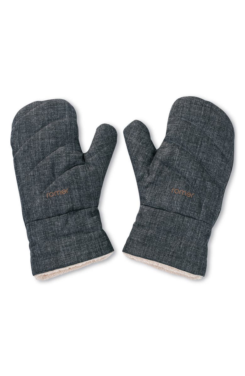 Romer Mittens & Footmuff Winter Kit for the Tura Stroller, Alternate, color, Black