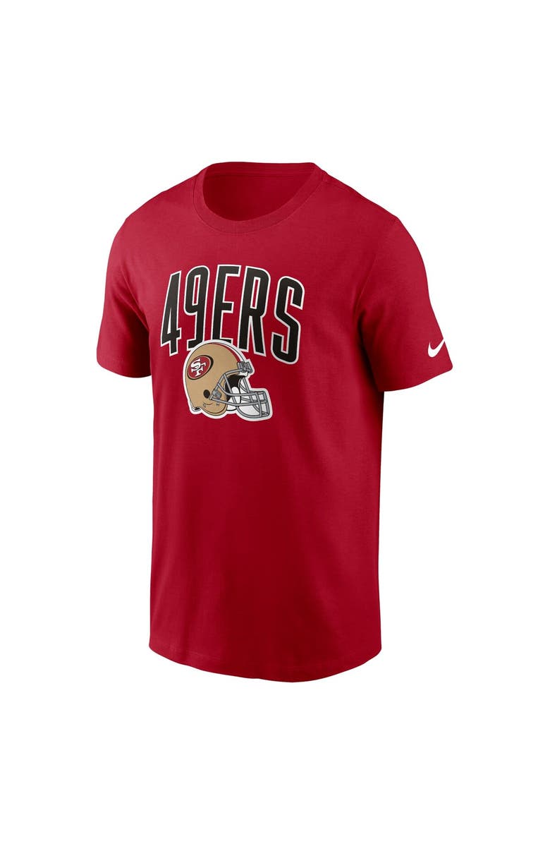 Nike Men's Nike Scarlet San Francisco 49ers Team Athletic T-Shirt, Alternate, color, 