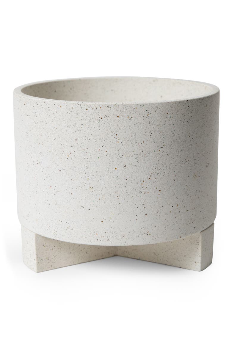 Large Planter, Main, color, WHITE TERRAZZO