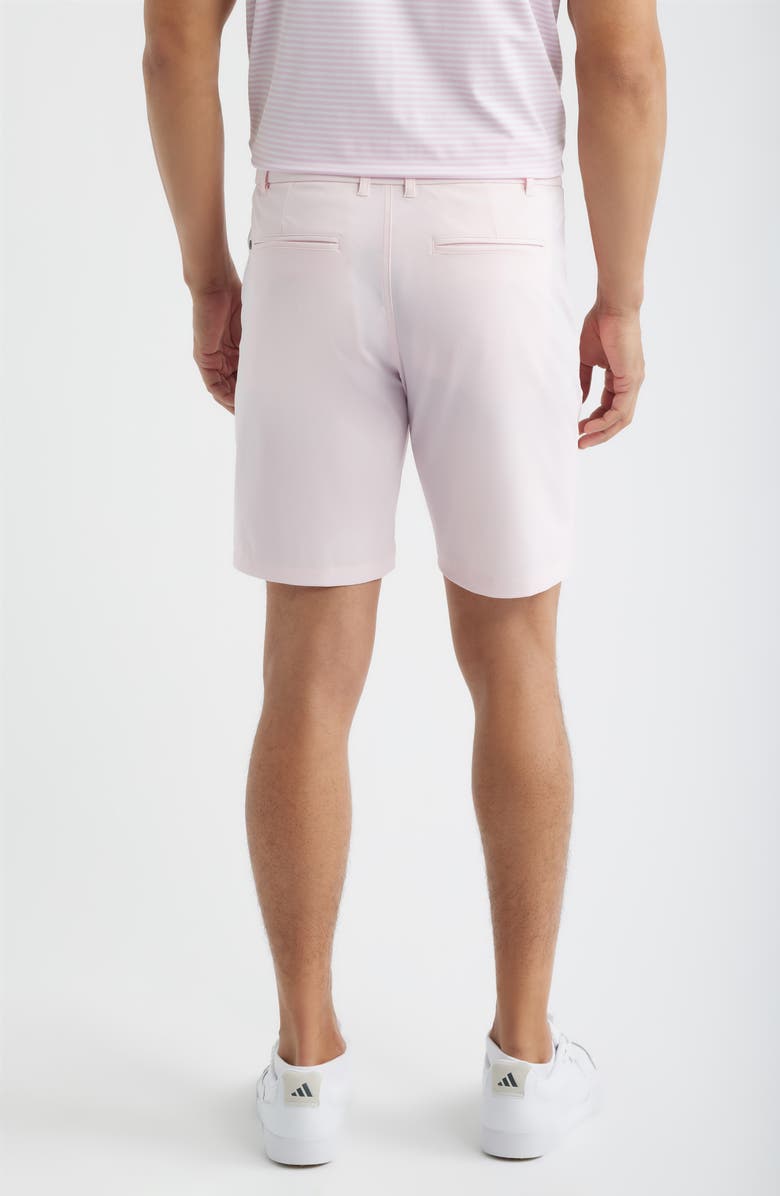 Greyson Montauk 8-Inch Flat Front Golf Shorts, Alternate, color, Pink Sky