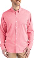 Cutter & Buck Skyline Epic Confidence Check Stretch Button-Down Shirt