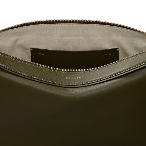 Radley Westwell Lane Large Ziptop Shoulder Bag In Green