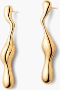 YOJ Charlotte x YOJ Magma Drop Earrings in Gold