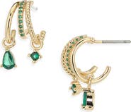 Panacea Triple Hoop Earrings