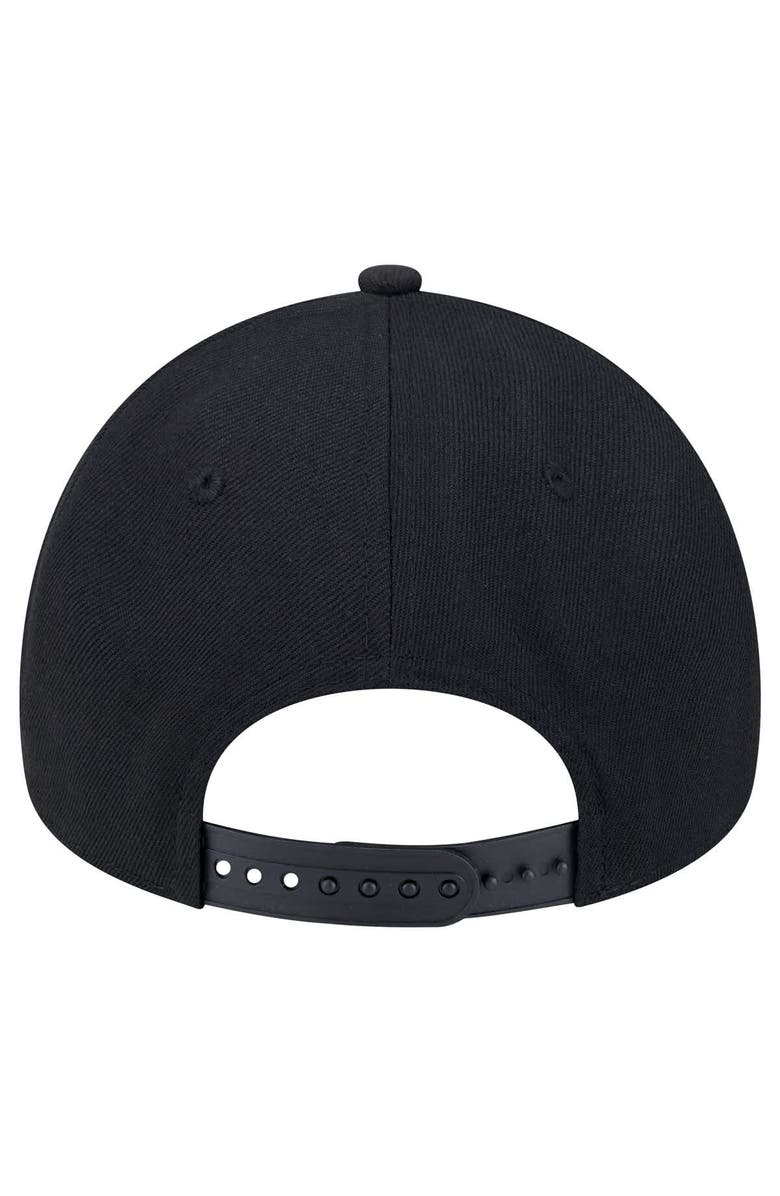 New Era Men's New Era  Black Philadelphia Flyers Core A-Frame 9FORTY Adjustable Hat, Alternate, color, 