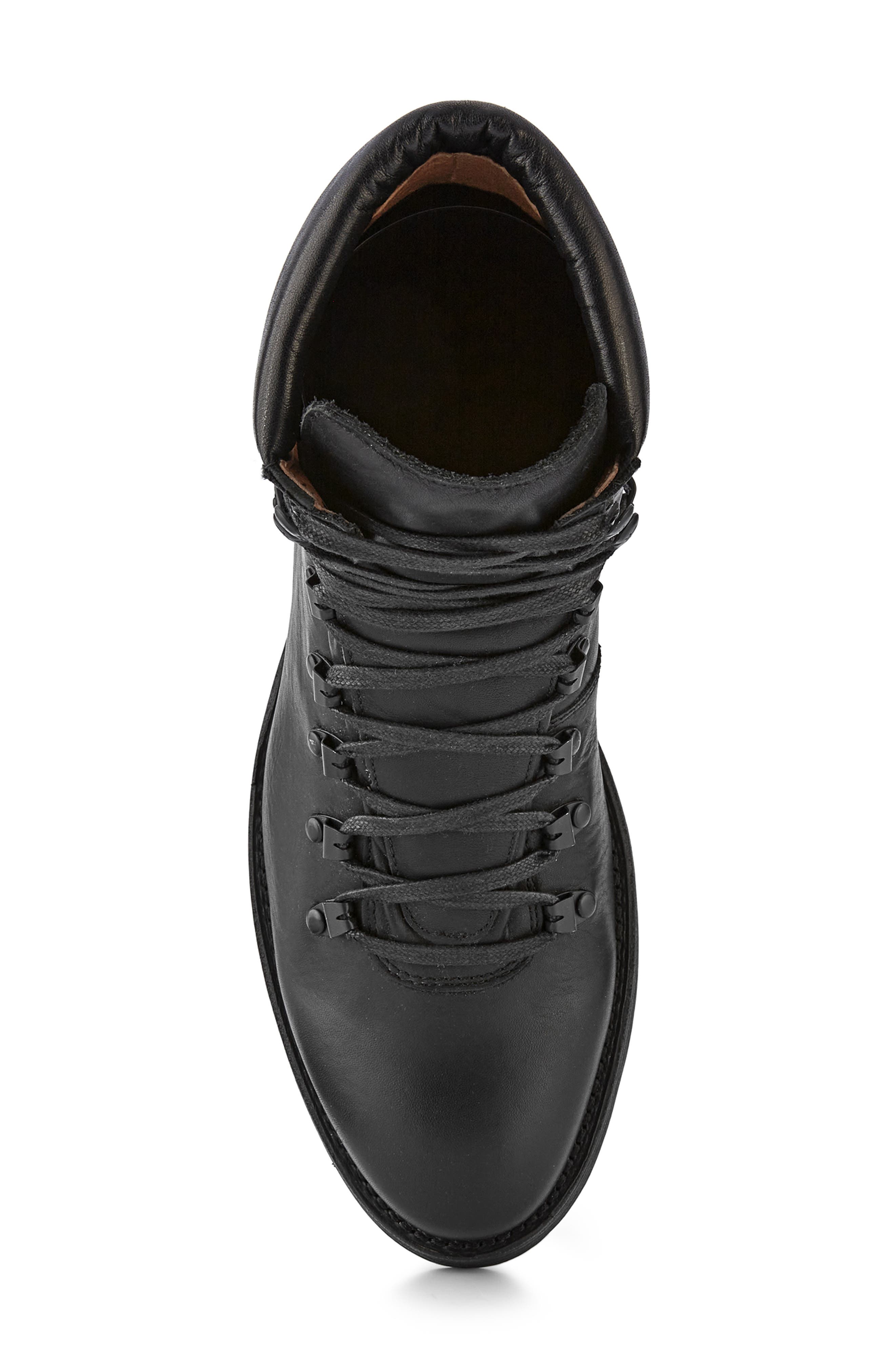 Bowery Waterproof Hiking Shoe, Alternate, color, BLACK