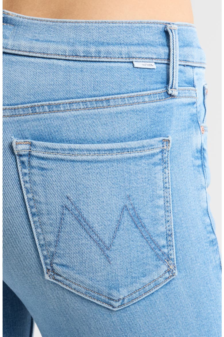 The Dazzler Lil Mid Rise Fray Hem Ankle Jeans, Alternate, color, BLESSING IN DISGUISE