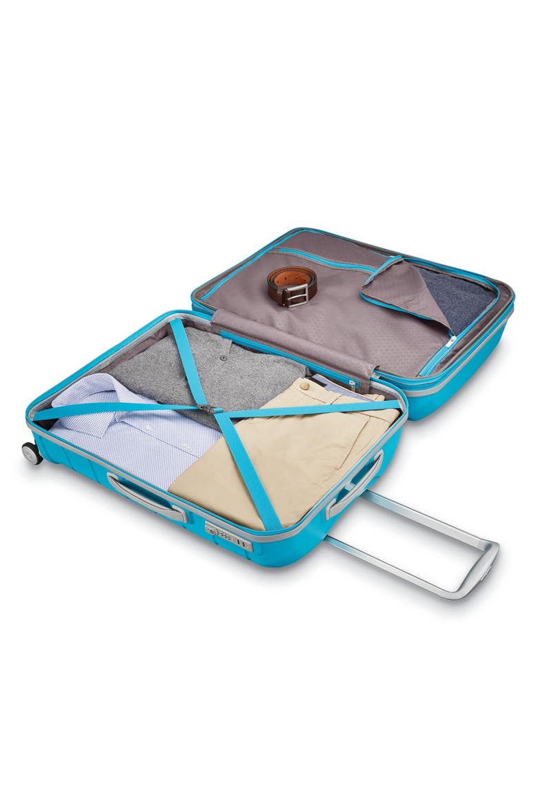 Freeform Hardside Expandable (21"/28") 2 Piece Spinner Luggage Set, Alternate, color, Ocean