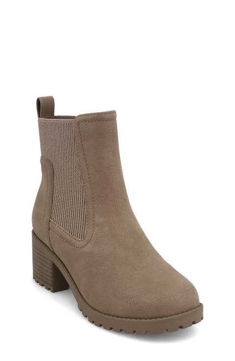 Kids' Peoni Faux Leather Chelsea Boot