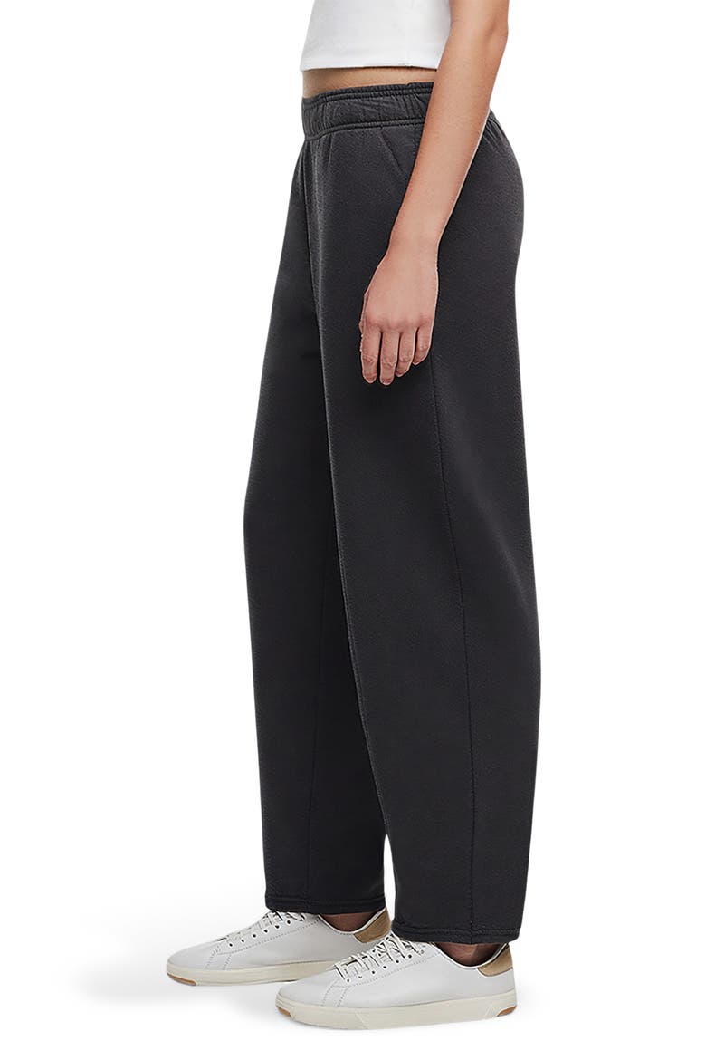 Andie Barrel Leg Sweatpants, Alternate, color, PHANTOM